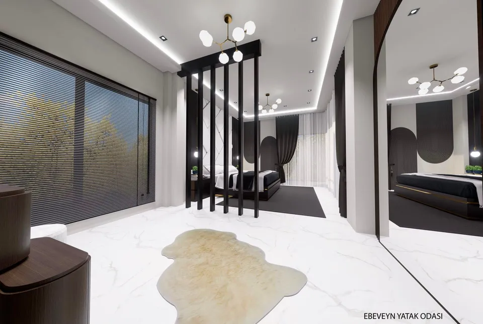 Lüks Villa Geniş Metrajlı & Doğa İçerisinde Anahtar Teslim - fotoğraf 9