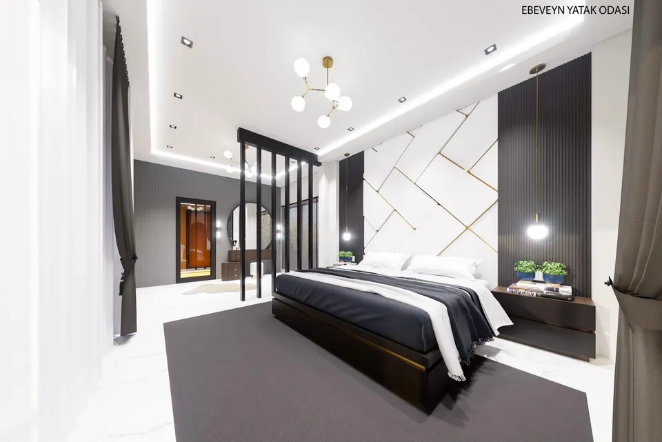 Lüks Villa Geniş Metrajlı & Doğa İçerisinde Anahtar Teslim - fotoğraf 10