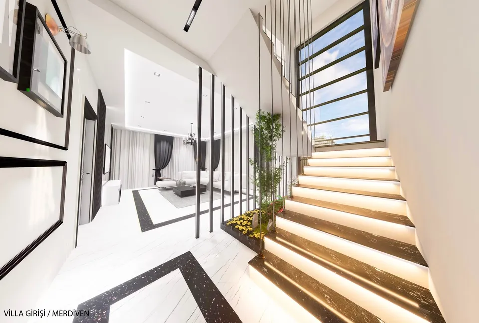 Lüks Villa Geniş Metrajlı & Doğa İçerisinde Anahtar Teslim - fotoğraf 14