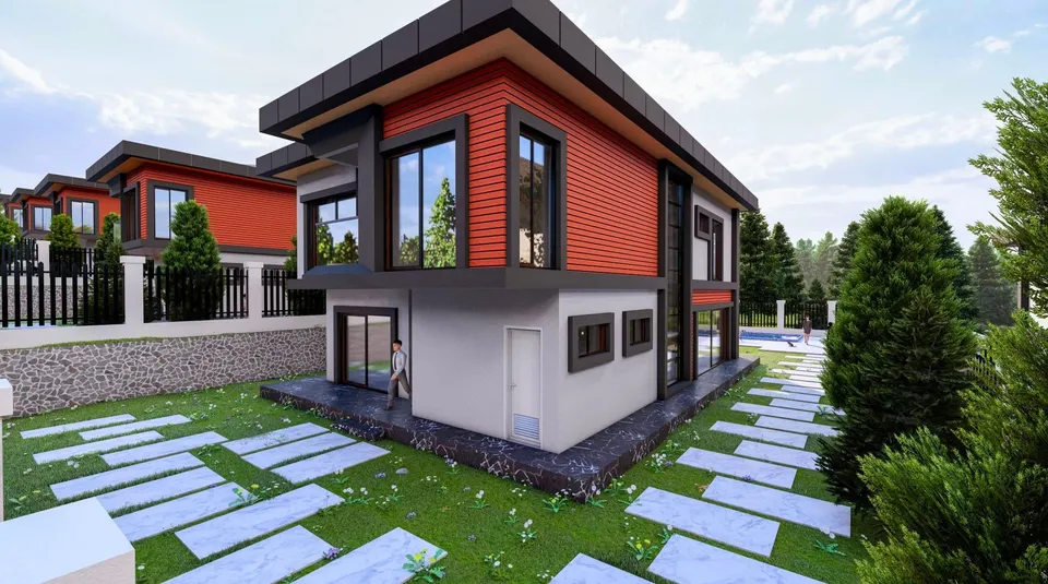 Lüks Villa Geniş Metrajlı & Doğa İçerisinde Anahtar Teslim - fotoğraf 18