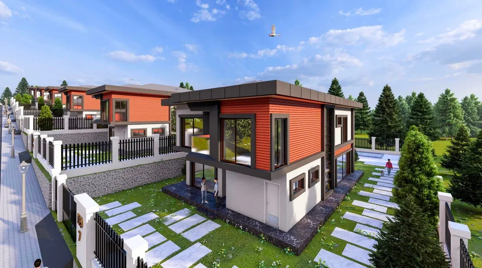 Lüks Villa Geniş Metrajlı & Doğa İçerisinde Anahtar Teslim - fotoğraf 19