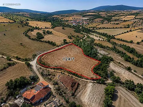 Uşak Eşme Köseler Köyünde 6.300 m² Köyiçi Konumlu Satılık Tarla — Fotoğraf 3